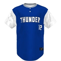 FreeStyle Sublimated Pin-Dot 2-Button Baseball Jersey