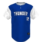 FreeStyle Sublimated Pin-Dot 2-Button Baseball Jersey