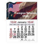 Adhesive Peel-N-Stick® Calendar - American Flag