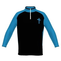Adult FreeStyle Sublimated Fleece 1/4 Zip Pullover