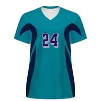 Ladies' Turbo V-Neck Soccer Jersey. 100% polyester wicking knit.... from ASI...