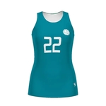 Girls' FreeStyle Sublimated Sleeveless Volleyball Tank