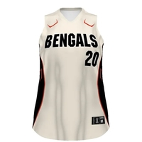 Ladies' FreeStyle Sleeveless Pin-Dot Softball Jersey