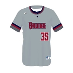 Youth FreeStyle 2-Button Mesh Baseball Jersey