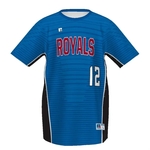 Youth FreeStyle Sublimated Turbo Crew Neck Jersey