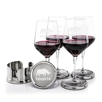 The Baldoni Coasters & Wine Set blends refined design with practical... from...