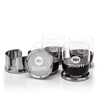 The Baldoni Coasters & Stemless Wine Set blends refined design with... from...