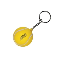 Tennis Ball Shape Stress Ball Keychain... from ASI 79530 Prime Line
