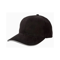 Big Accessories Brushed Twill Sandwich Cap... from ASI 84358 S&S Activewear