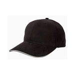 Big Accessories Brushed Twill Sandwich Cap
