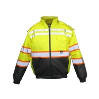 Kishigo Economy Contrast Class 3 Bomber Jacket... from ASI 84358 S&S Activewear