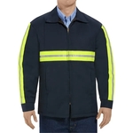 Red Kap Men's Tall Enhanced Visibility Perma-Lined Panel ...
