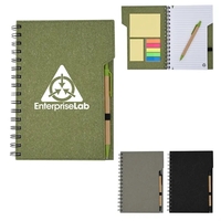 Inspire spiral notebook with 80 lined pages, a sticky notepad, and... from...