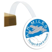 Danglers with glossy lamination and die cutting.... from ASI 71475 Minimedia...