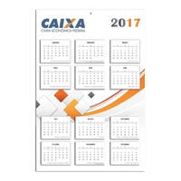 Calendar - Year-At-A-Glance - 11-1/2" x 17-1/8".... from ASI 71475 Minimedia...