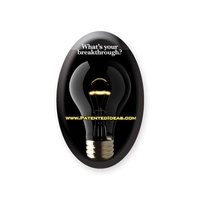 4 Color Process Oval Button