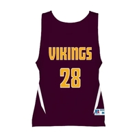 Girls' FreeStyle Sublimated Reversible Lacrosse Pinnie