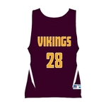 Girls' FreeStyle Sublimated Reversible Lacrosse Pinnie