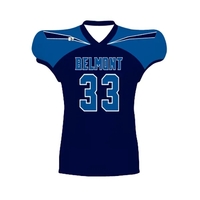 Youth FreeStyle Sublimated Waist Length Football Jersey