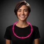 Pink Neon LED Necklace
