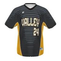 Adult Turbo V-Neck Jersey. 91% polyester/9% spandex jersey.... from ASI 37461...