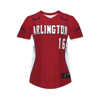 Girls' FreeStyle Turbo Short Sleeve Softball Jersey