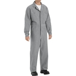 Red Kap Men's Button-Front Cotton Coverall