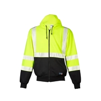 Kishigo FR Full-Zip Hooded Sweatshirt... from ASI 84358 S&S Activewear