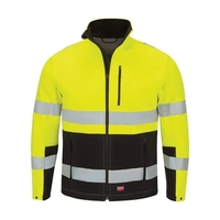 Red Kap Hi-Visibility Soft Shell Jacket... from ASI 84358 S&S Activewear