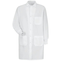 Red Kap Unisex Specialized Cuffed Lab Coat... from ASI 84358 S&S Activewear