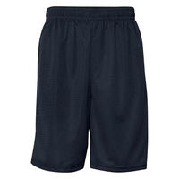 Polyester 9" pro mesh pocketed shorts. Blank product.... from ASI 84358 S&S...