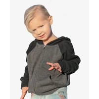 Toddler Lightweight Special Blend Raglan Zip Hood... from ASI 84358 S&S...
