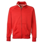 J. America Men's Vintage Polyester Fleece Track Jacket