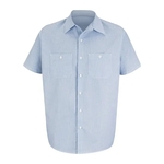 Red Kap Men's Industrial Stripe Work Shirt