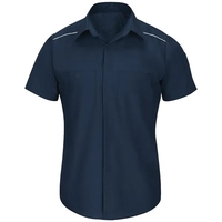 Red Kap Short Sleeve Pro Airflow Work Shirt... from ASI 84358 S&S Activewear