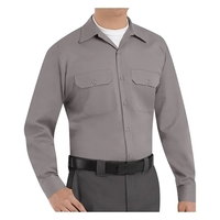 Utility long sleeve work shirt with soil release finish. Blank product.......