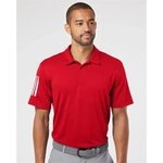 Adidas Men's Floating 3-Stripes Polo