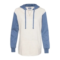 MV Sport Women's French Terry Hooded Pullover with Colorb...... from ASI...