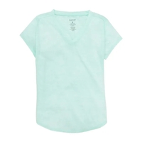 Girls Snow Heather Short Sleeve V-Tee... from ASI 84358 S&S Activewear