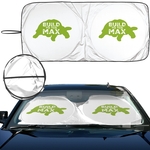 Econo-line single fabric dual panel sunshade design