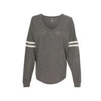 Slub Varsitee V-Neck jersey. Blank.... from ASI 84358 S&S Activewear