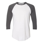 American Apparel Unisex 50/50 Raglan Three-Quarter Sleeve...