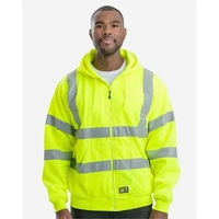 Berne Apparel Berne Hi-Vis Class 3 Lined Hooded Sweatshirt... from ASI 84358...