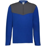 Russell Athletic Unisex Sideline Grid Fleece Quarter-Zip ...