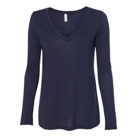 Women's Flowy Long Sleeve V-Neck T-Shirt.... from ASI 84358 S&S Activewear