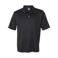 Moisture-wicking sport shirt with UV protection and made of 100% polyester......
