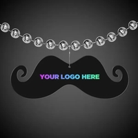 Black mustache medallion made of plastic.... from ASI 42016 Brighter...