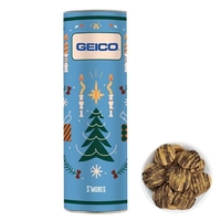 8" tube filled with bite sized cookies... from ASI 71685 Midnite Snax®