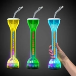 17oz Transparent LED Yard Glasses