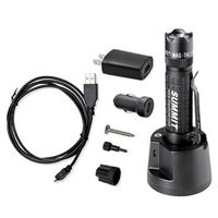 MAGLITE® MAGTAC LED RECHARGEABLE FLASHLIGHT CROWNED